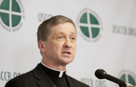 Arcebispo  Blase J. Cupich de Chicago