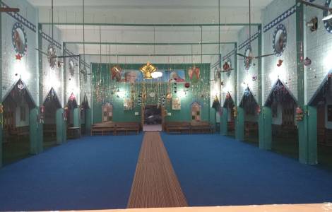 Interno da Igreja de São João em Youhanbad